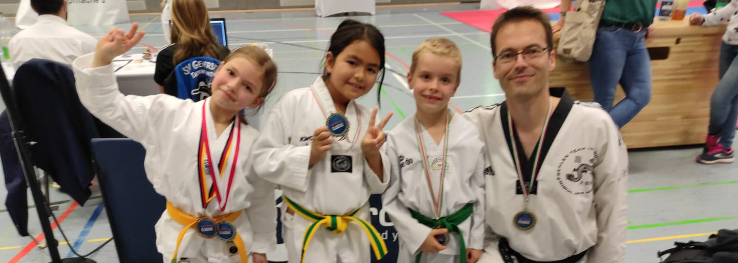 Erfolgreiche Taekwondo-Kids
