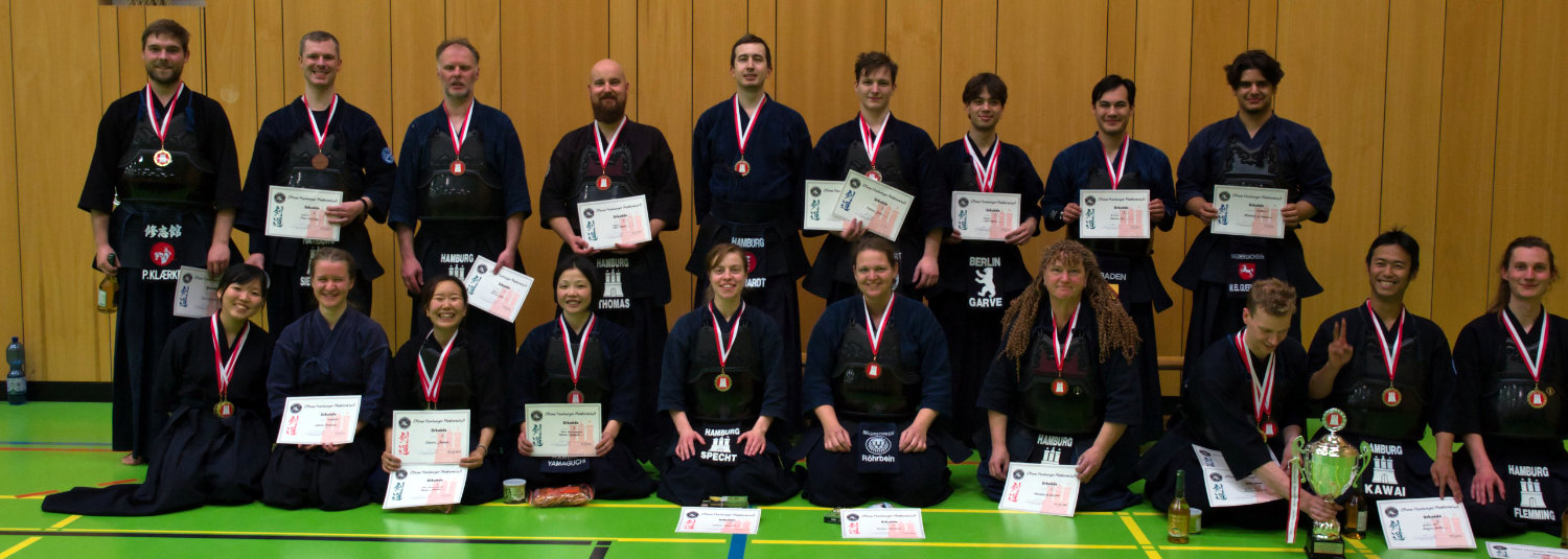 Kendo-Abteilung feiert neue Hamburger Meister
