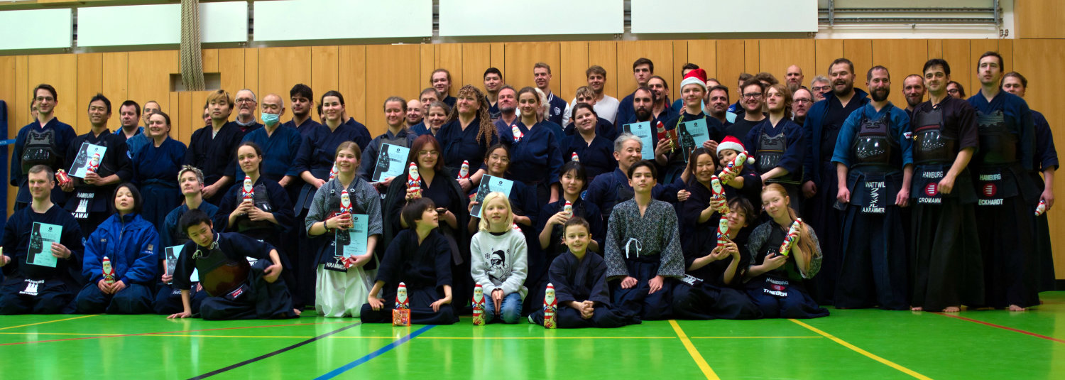 Endlich wieder: Nikolaus-Turnier der Kendo-Abteilung
