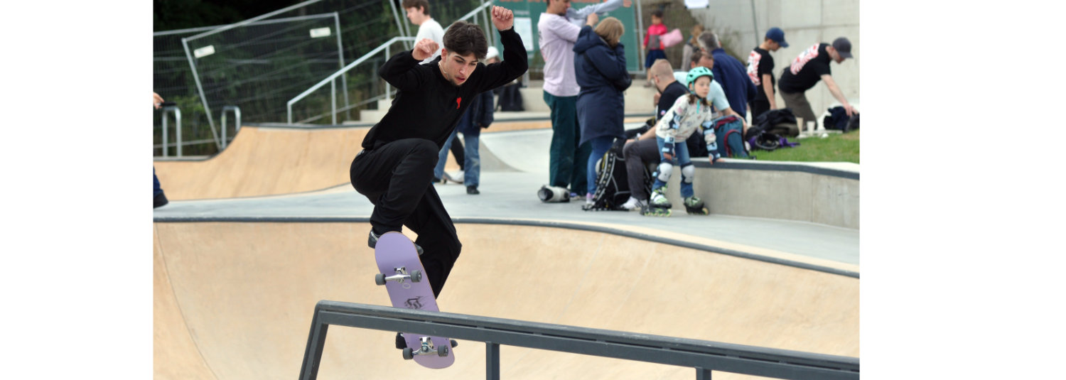 Skatepark am Steinwiesenweg eröffnet