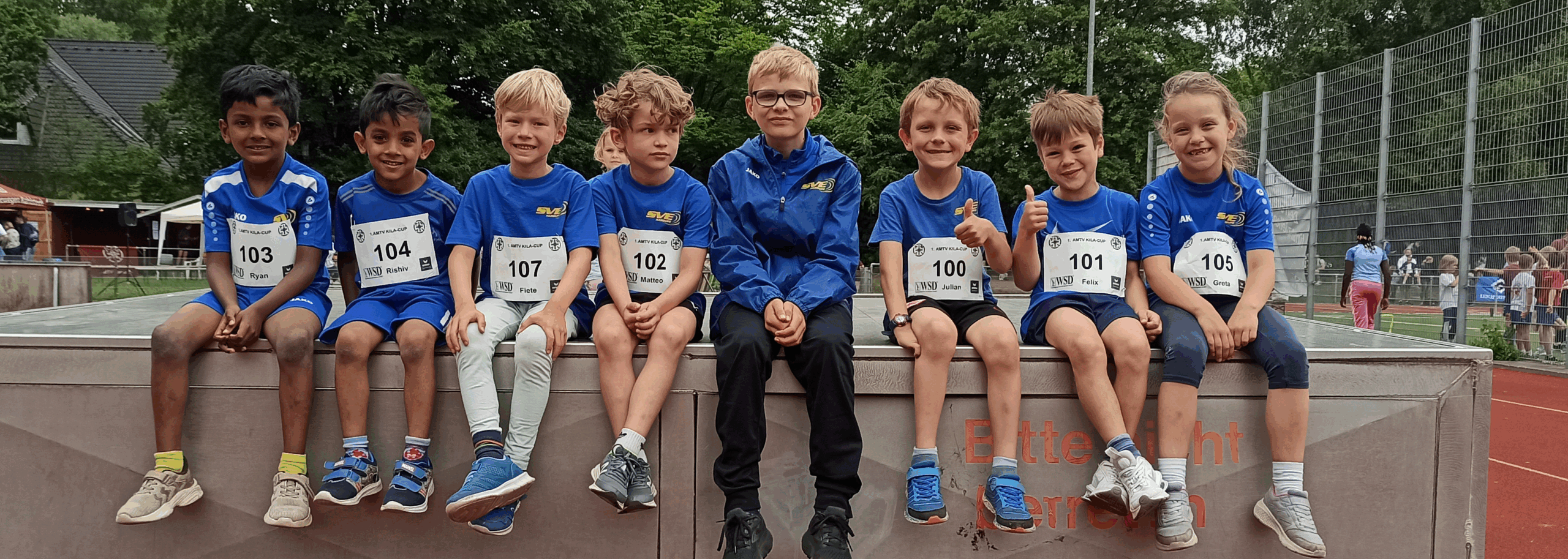 Tolle Leistungen der SVE-Leichtathleten
