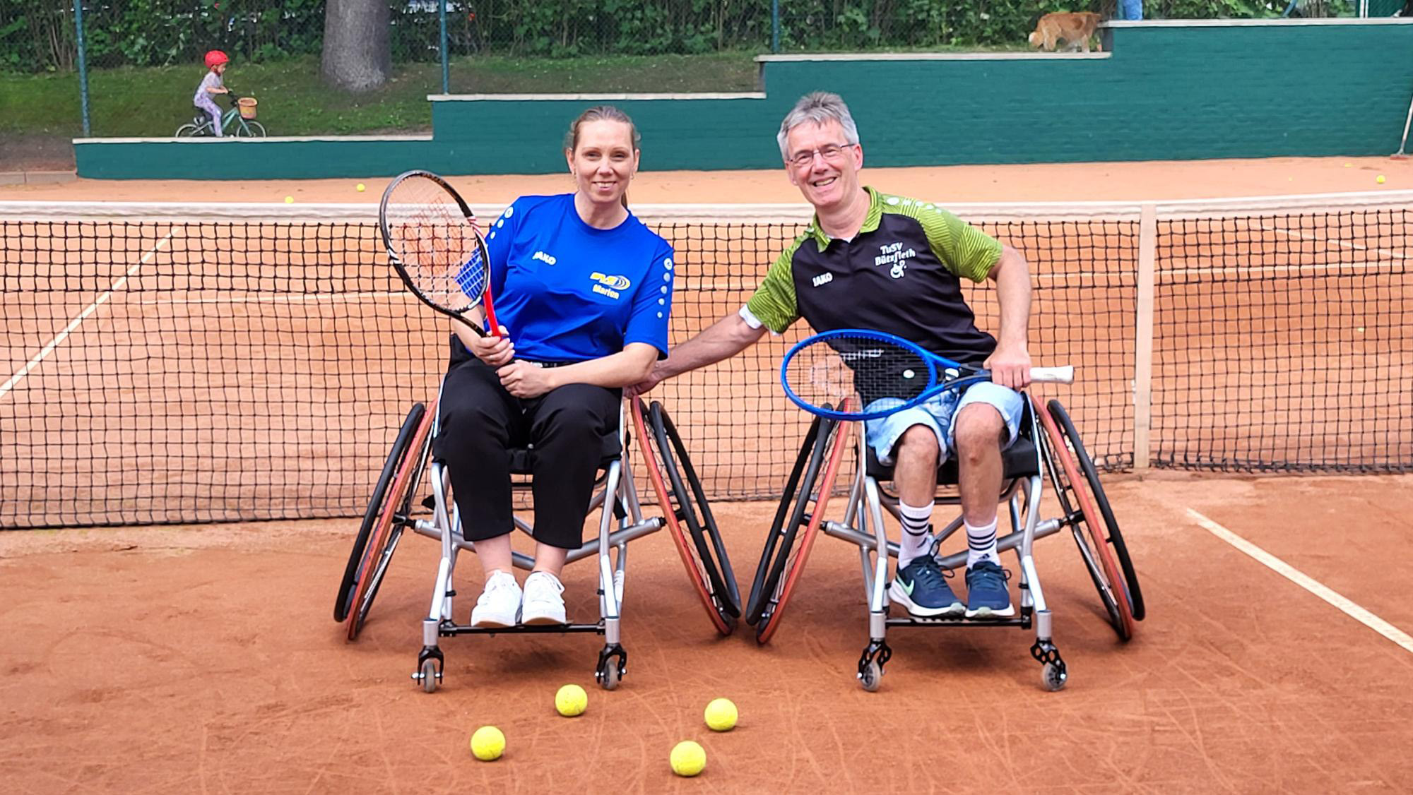 Einweihung der barrierefreien Tennisanlage