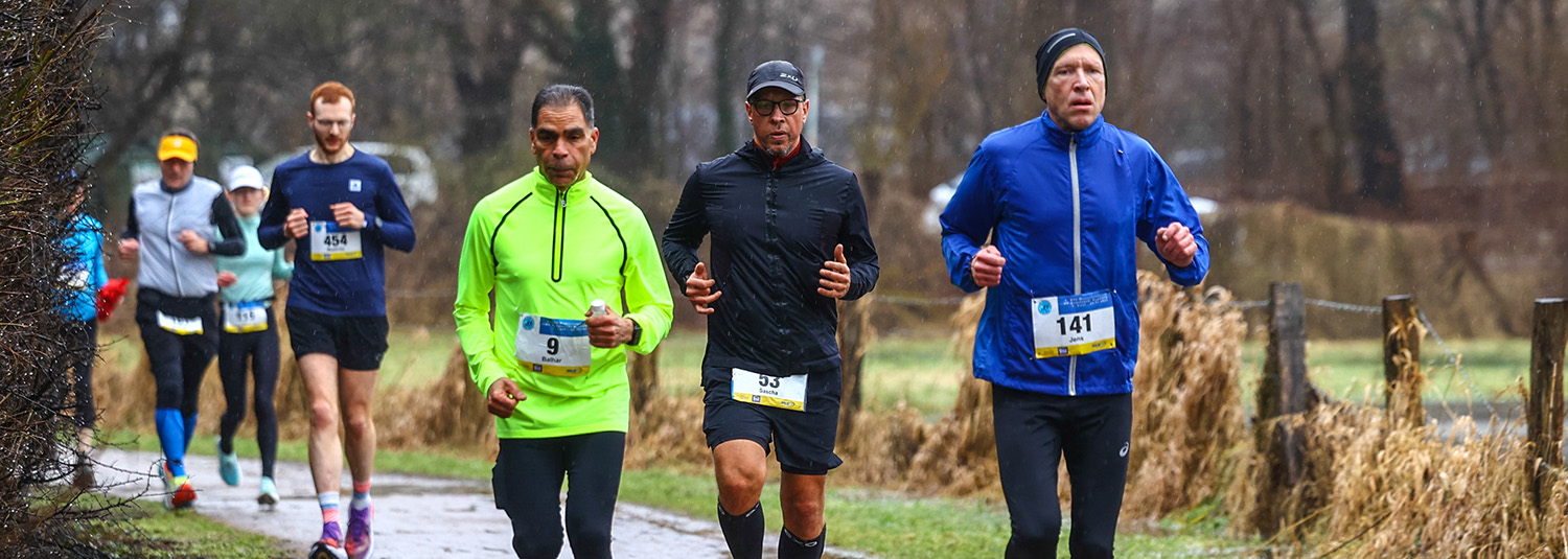Verregneter Halbmarathon