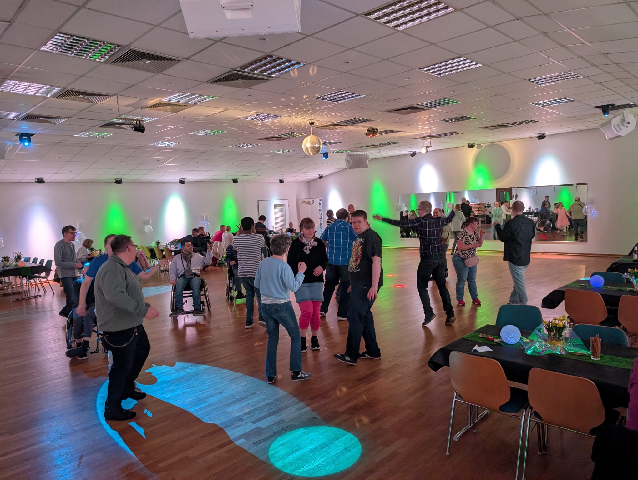 Tolle Stimmung auf ISPO-Disco