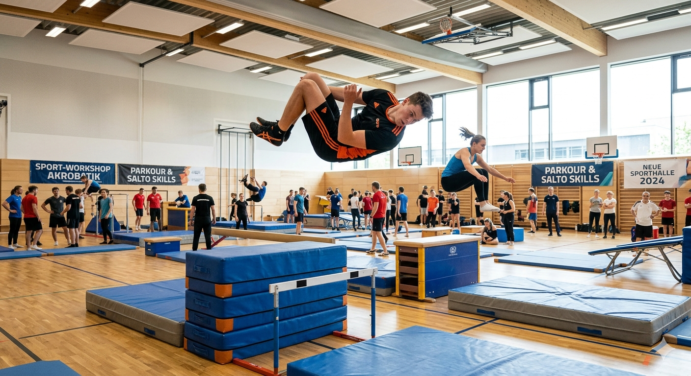 Neuer Parkour-Workshop