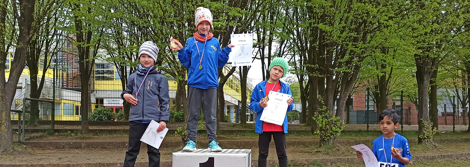 Viele Podestplätze für SVE-Leichtathleten