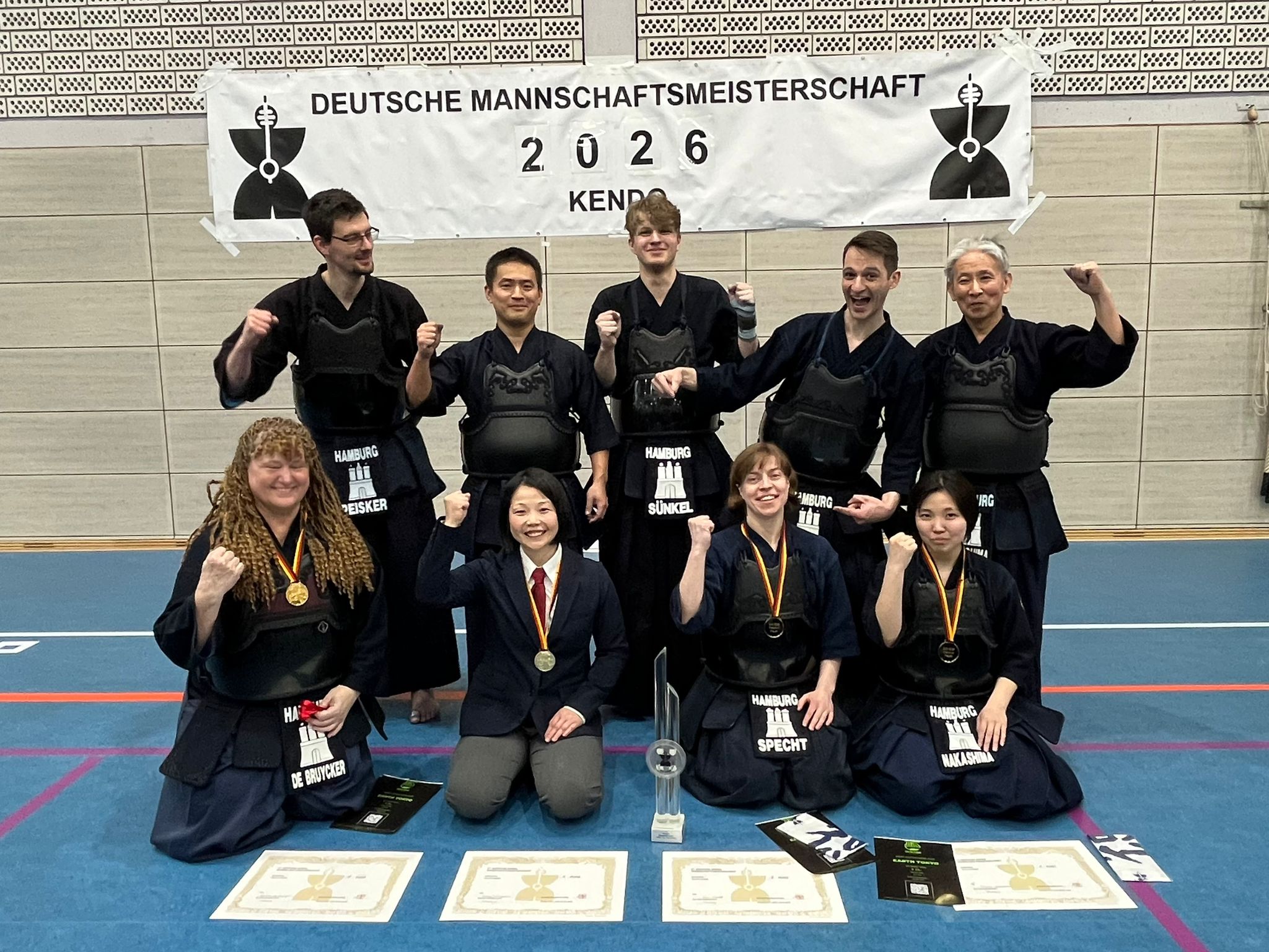 Die Kendo-Sportler feiern große Erfolge