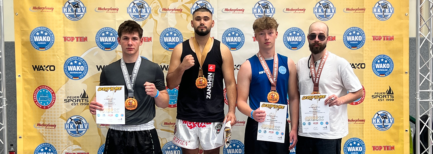 Kickboxer Max Schattauer holt Bronze