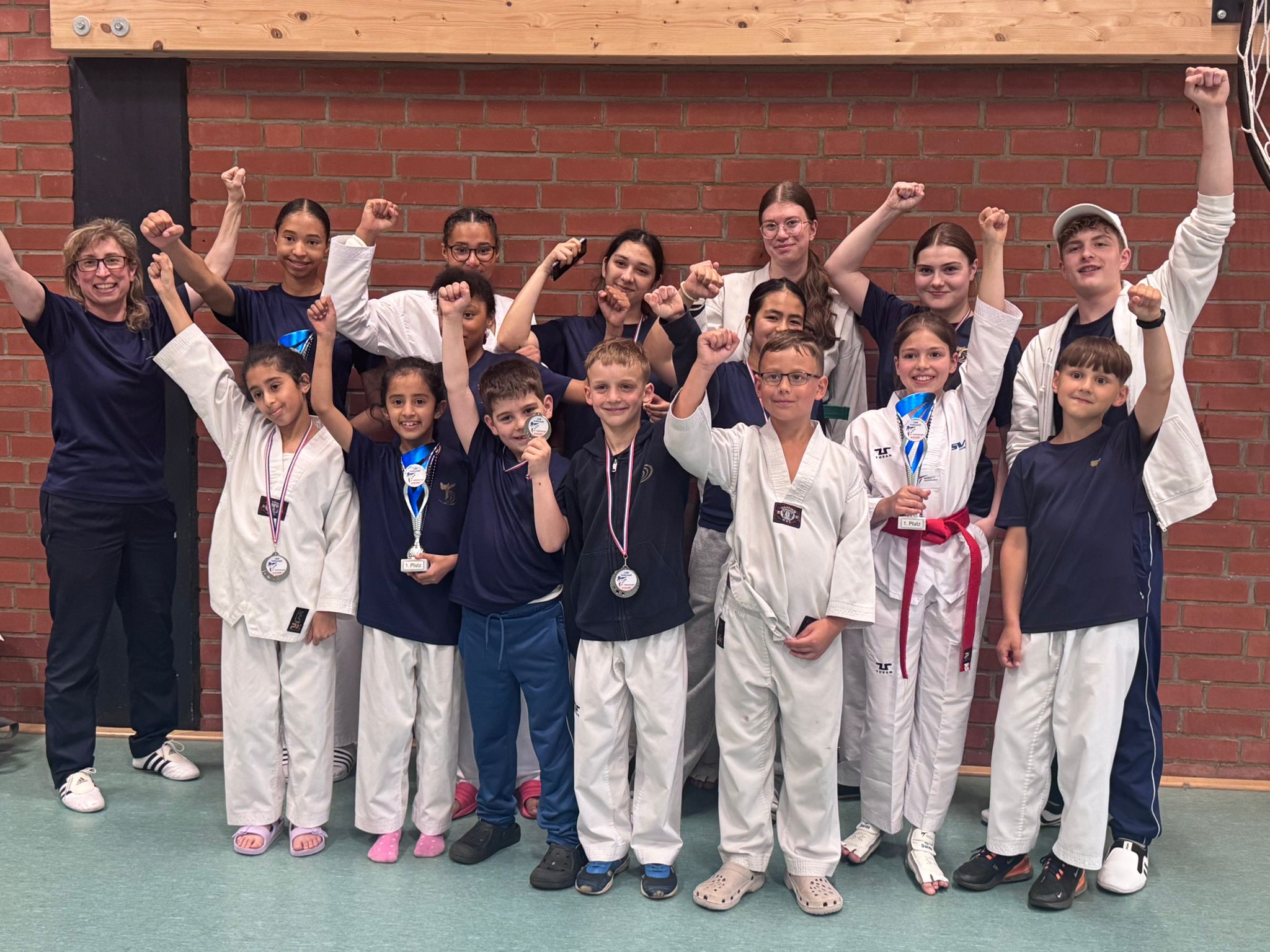 Taekwondo Sportler des SVE glänzen auf der Landesmeisterschaft