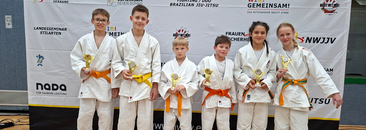 Ju Jutsu-Team erfolgreich auf dem Glückauf Cup