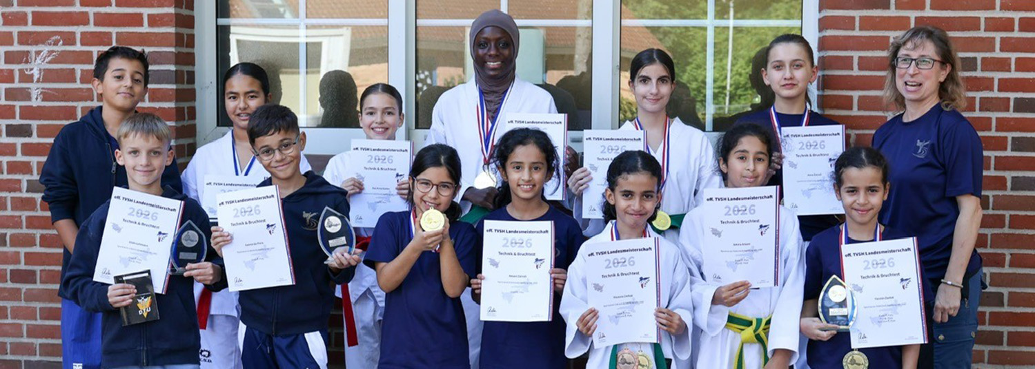 Taekwondo-Team glänzt auf Landesmeisterschaft